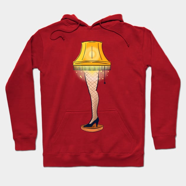 Leg Lamp Hoodie by ChrisPaulFarias